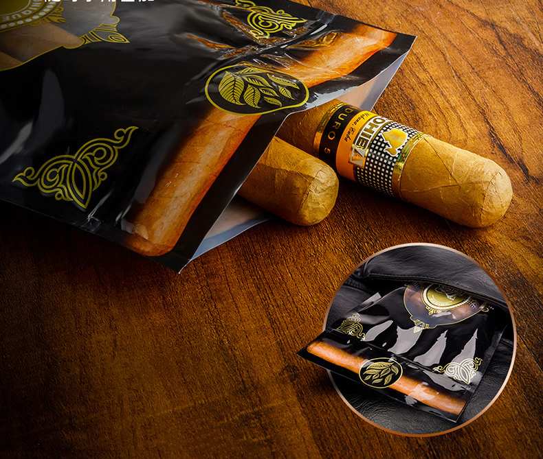 Túi Zip giữ ẩm bảo quản cigar WY-017