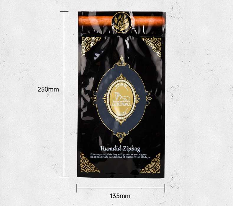 Túi Zip giữ ẩm bảo quản cigar WY-017