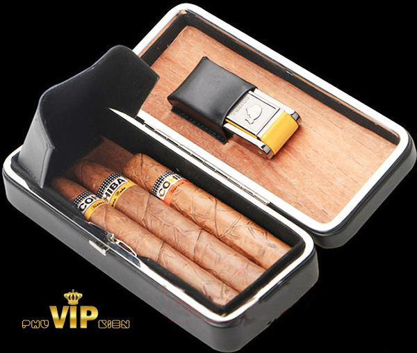 Khám phá tuổi thọ của chiếc bao da ủ cigar Cohiba 3 điếu
