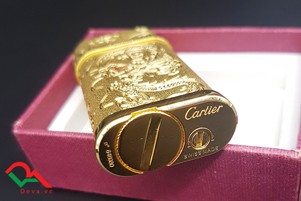 Cartier ga đá hình rồng phượng khắc chìm