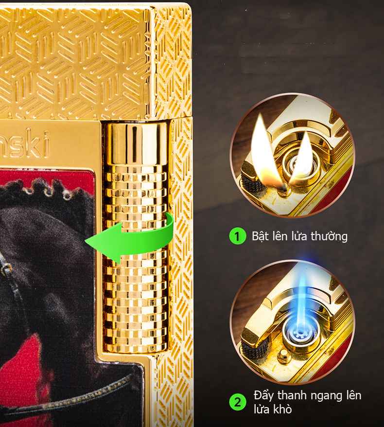 Khò 1 tia cao cấp 2 chế độ lửa Lubinski YJA 10073