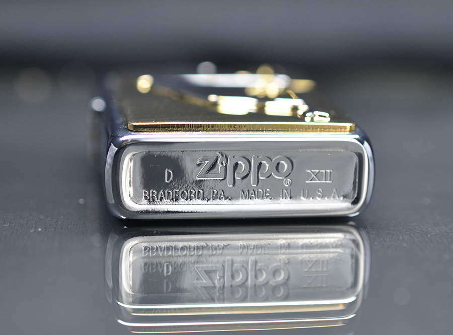 Zippo 1996 Emblem mạ vàng