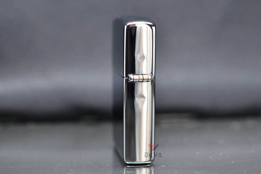 Zippo mạ Chrome in chữ Zippo For Real