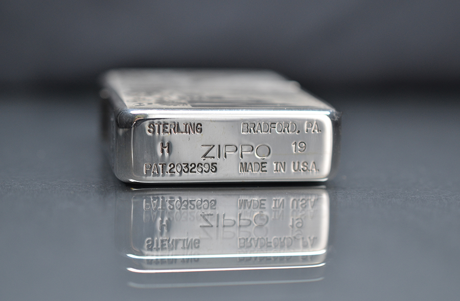 Zippo 1941 bạc khối khắc Marlboro