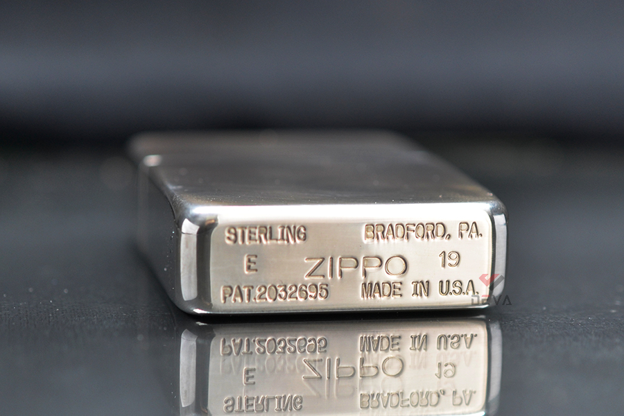 Zippo bạc khối tái bản 1941 trơn