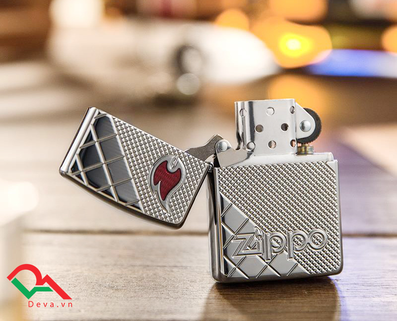 Zippo Armor Tile Mosaic khắc chìm