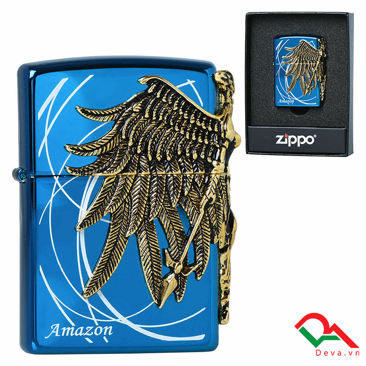 Zippo Amazon Blue