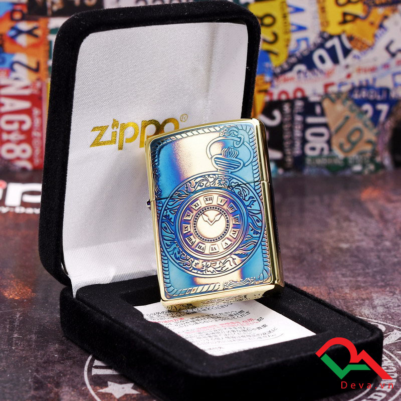 Zippo hình đồng hồ xuất Nhật bản giới hạn