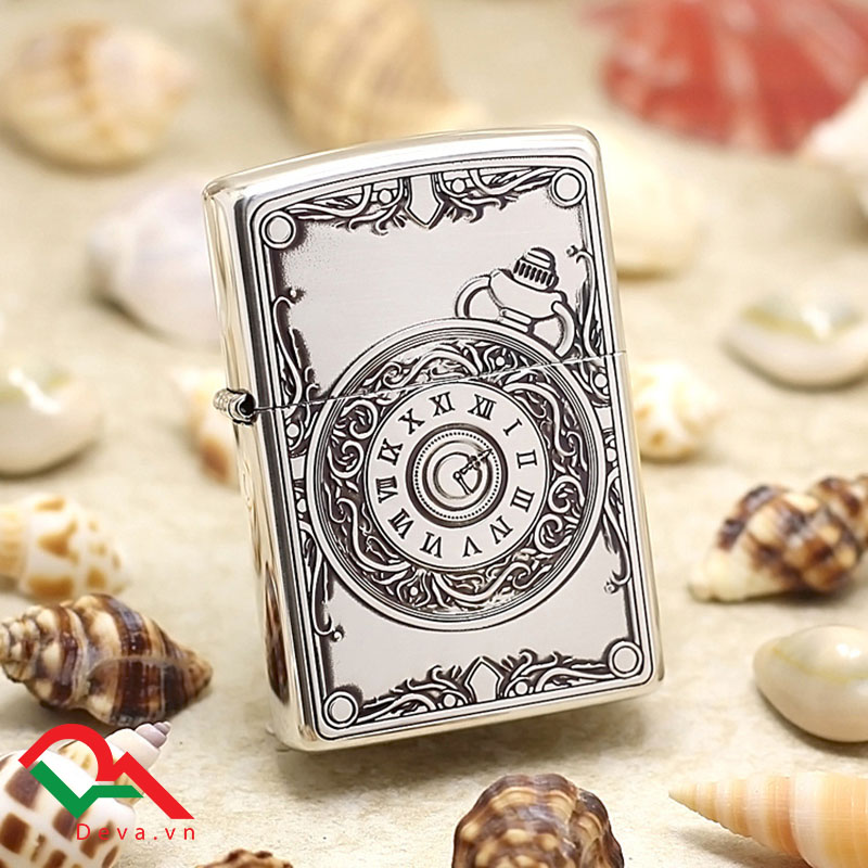 Zippo hình đồng hồ xuất Nhật bản giới hạn