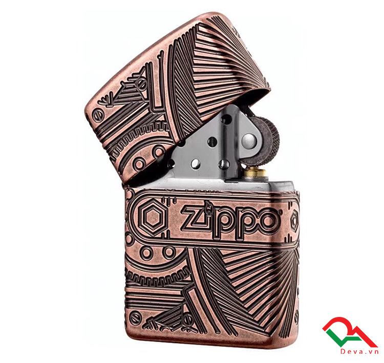 Zippo Armor Gears Antique