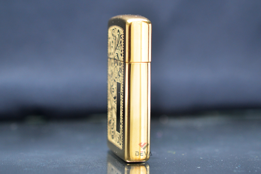 Zippo Mỹ chính hãng Slim hoa văn Venetian