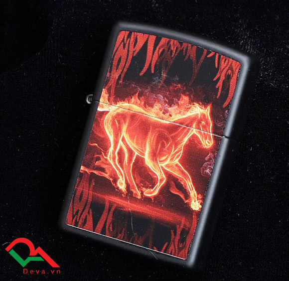 Bật lửa Zippo Mỹ Horse Flaming