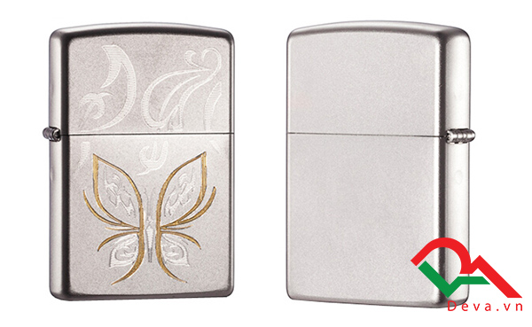 Bật lửa zippo mỹ Golden hình bướm