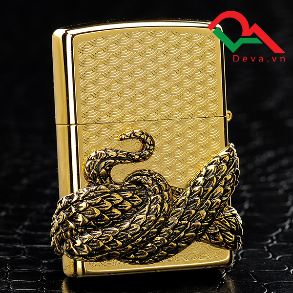 Bật lửa zippo chính hãng hình con rắn