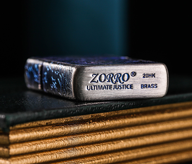 Zorro khắc hoa văn chìm