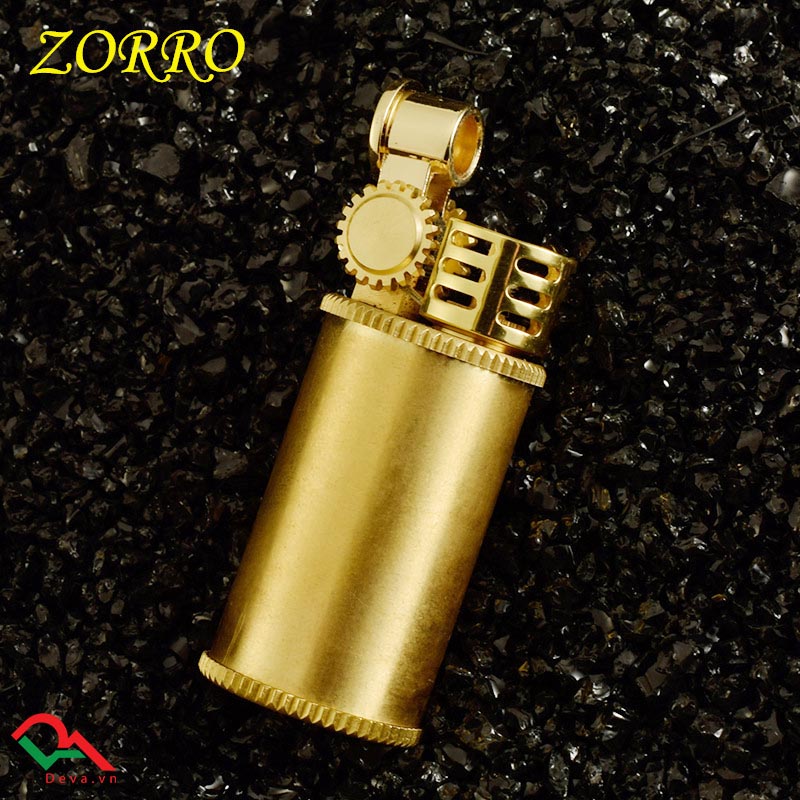 Zorro đồng khối Brass xăng đá