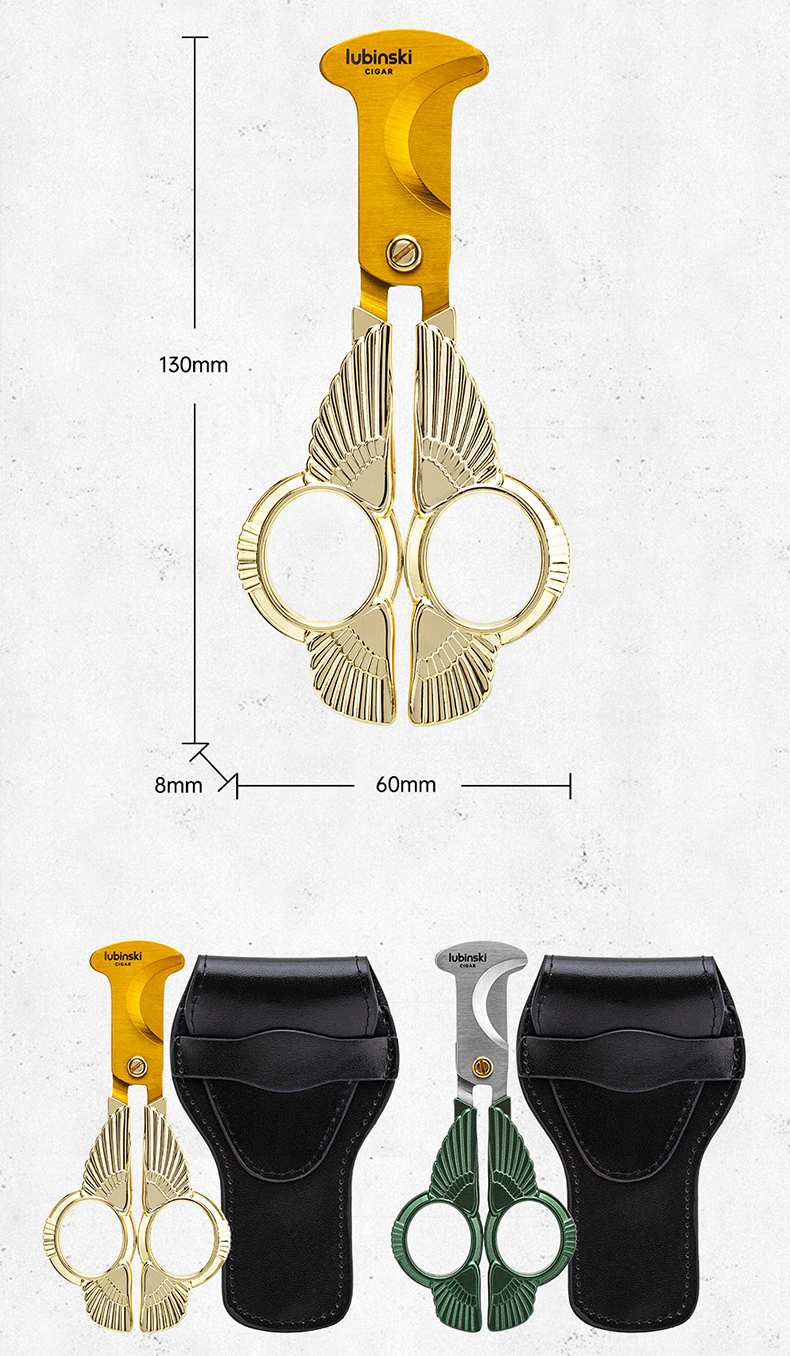 Kéo cắt cigar cao cấp Lubinski YJA 30037