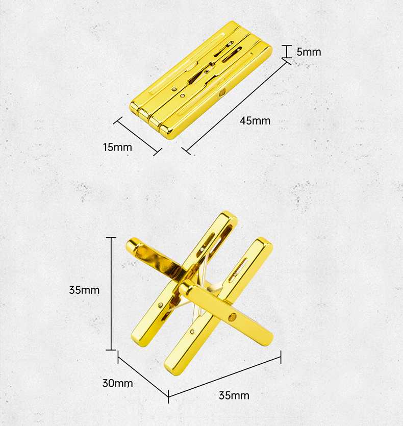 Kệ đỡ gác xì gà gấp gọn Lubinski YJA-13024