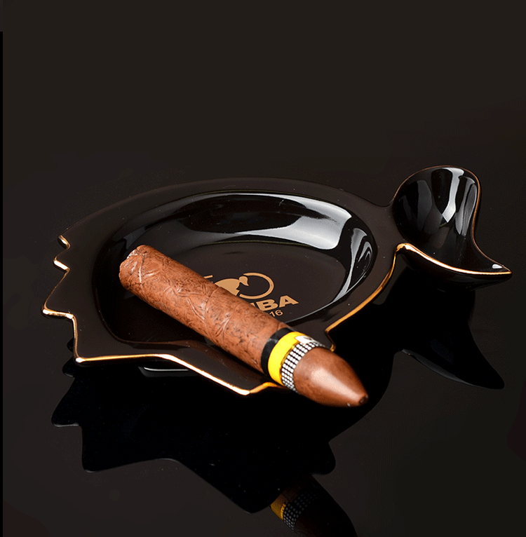 Gạt tàn xì gà và kệ tẩu bằng sứ Cohiba AS 350