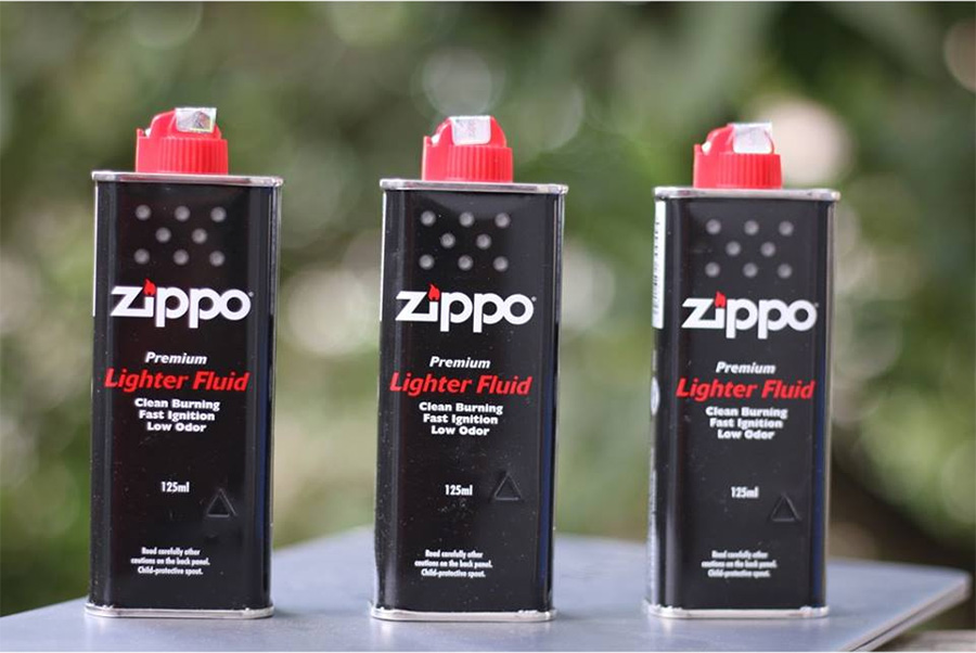 Xăng dùng cho Zippo trơn phổ thông và các kiến thức liên quan