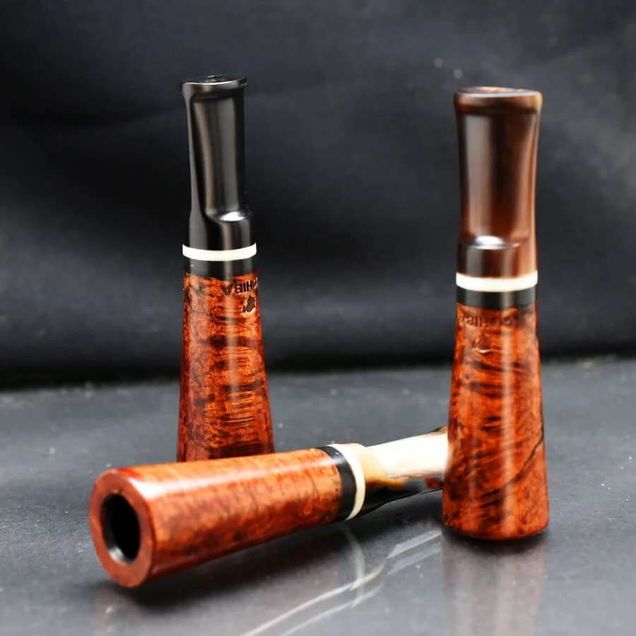 Tẩu xì gà mini gỗ thạch nam ring 22-28