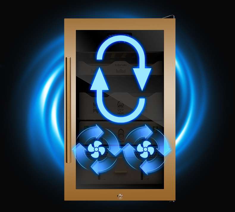 Tủ bảo quản xì gà gỗ Tuyết Tùng Lubinski LB7403