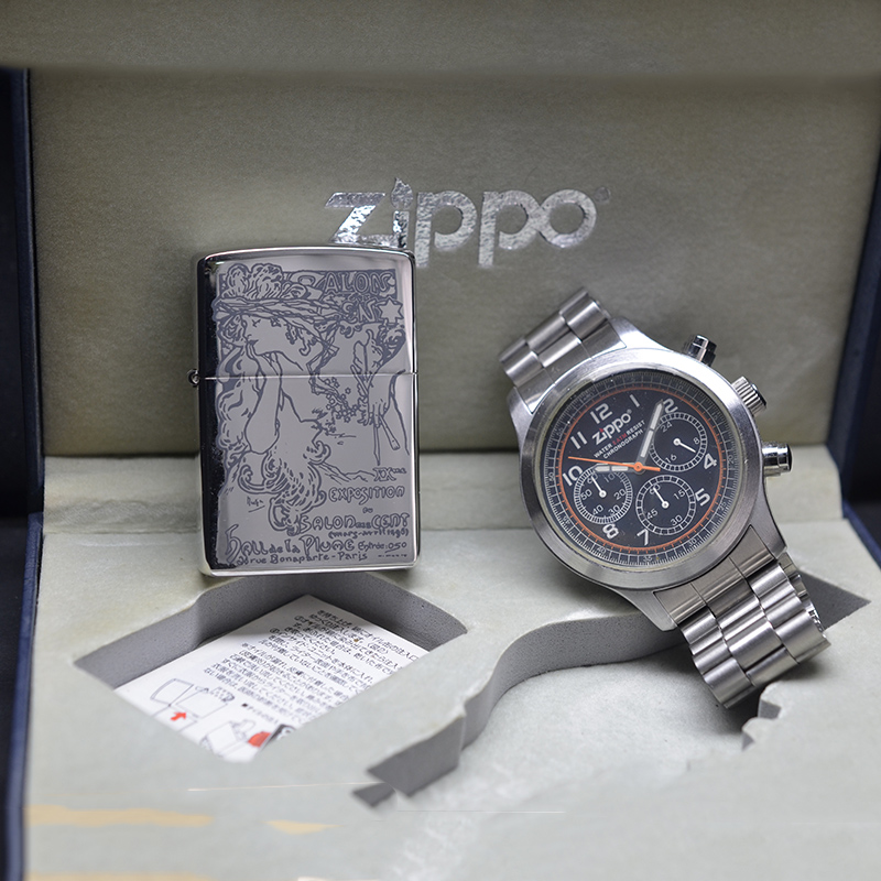 Set Zippo 2006 đồng hồ ZPC100