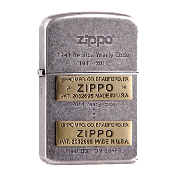 Bật lửa Zippo 1941 - 2014 Replica Yearly code