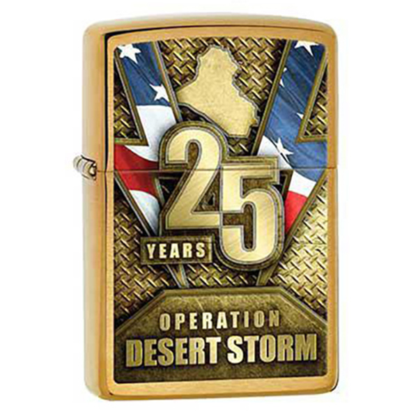 Bật lửa Zippo 25 years Operation Desert Storm