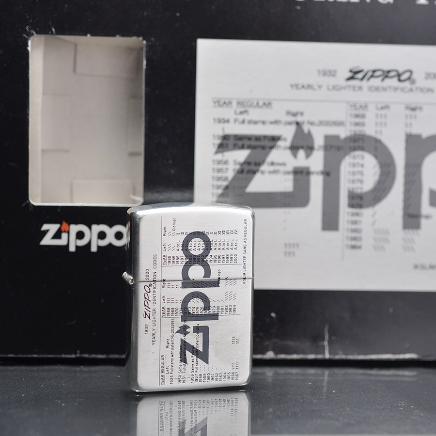Bật lửa Zippo Codes 1996 kèm xếp hình