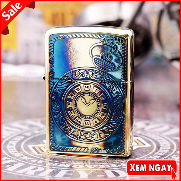 Zippo hình đồng hồ xuất Nhật bản giới hạn