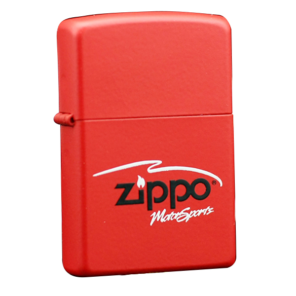 Bật lửa Zippo Mỹ sơn đỏ BZP124