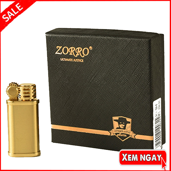 Bật lửa Zorro xăng đá BZR9588